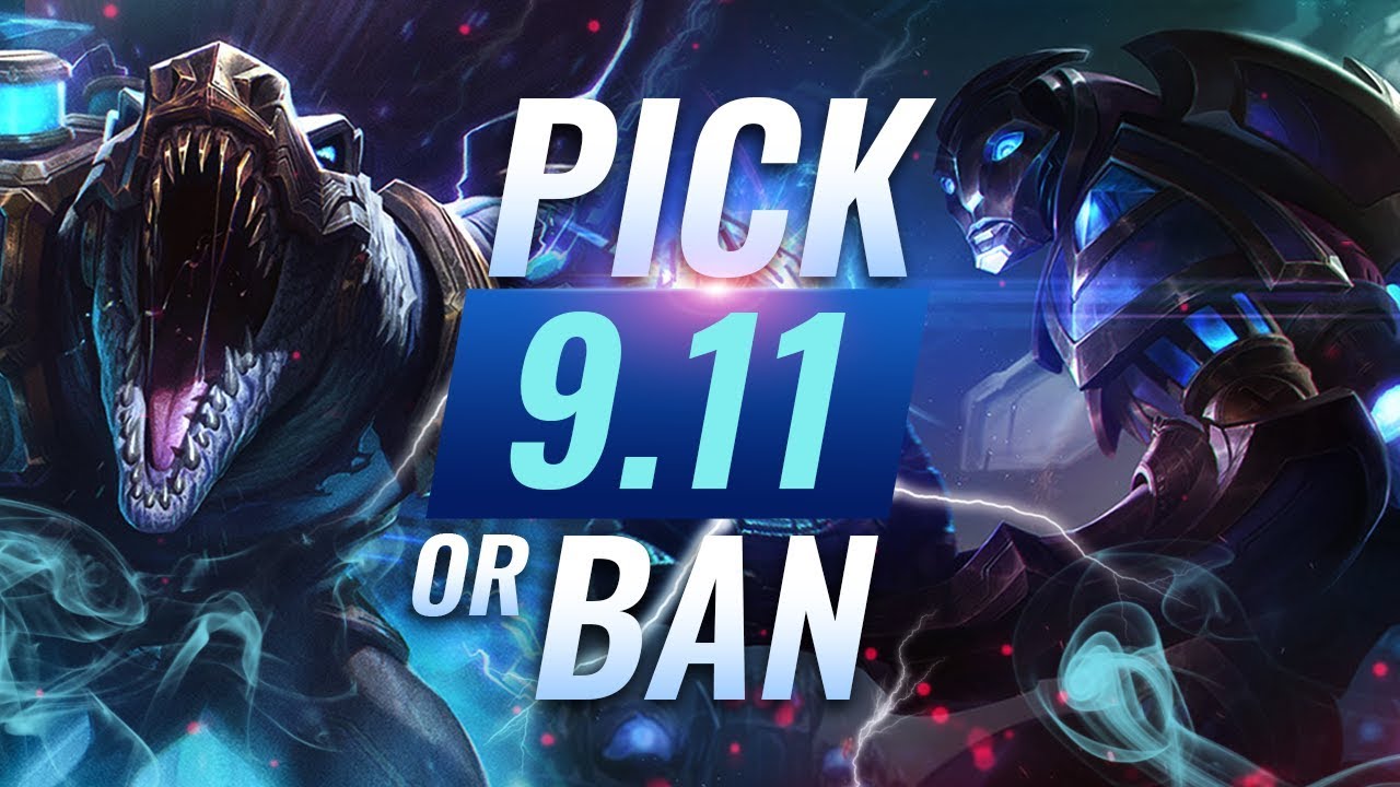OP Pick or Bans for Every Role: Patch 9.11 Best Builds - League of Legends Season 9
