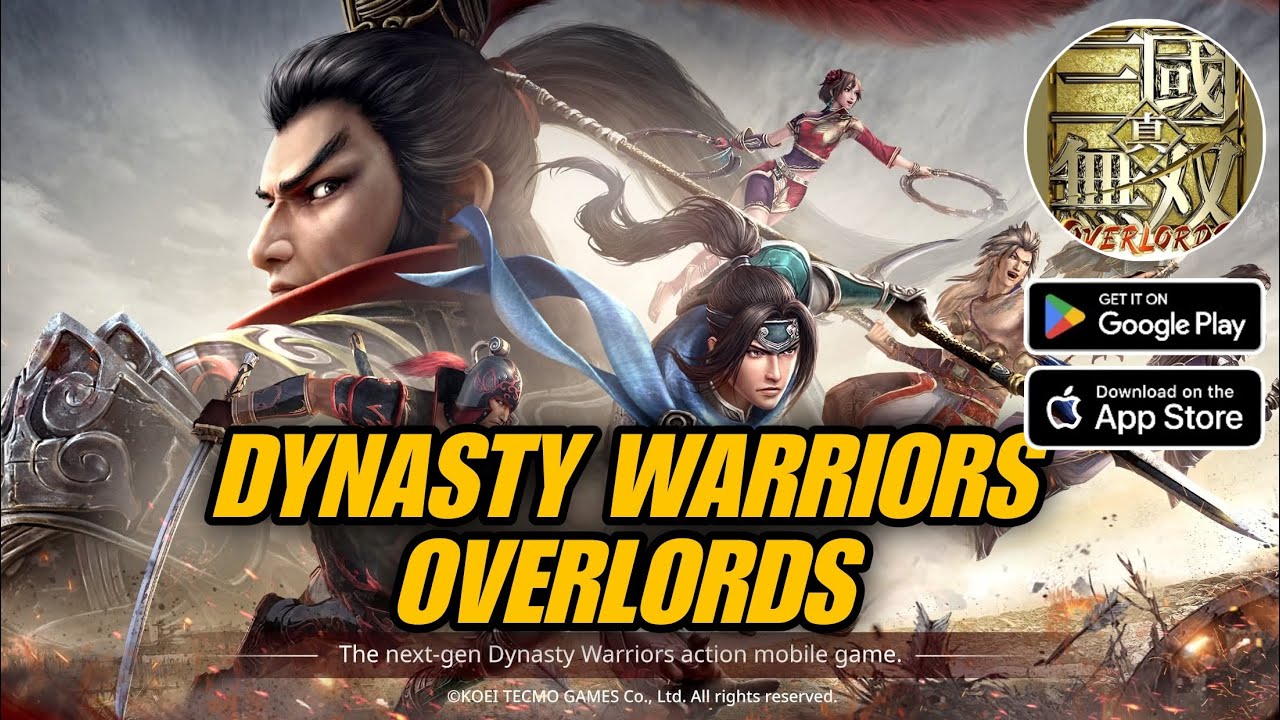 Dynasty Warriors: Overlords GLOBAL Gameplay Android IOS - Pre-register.