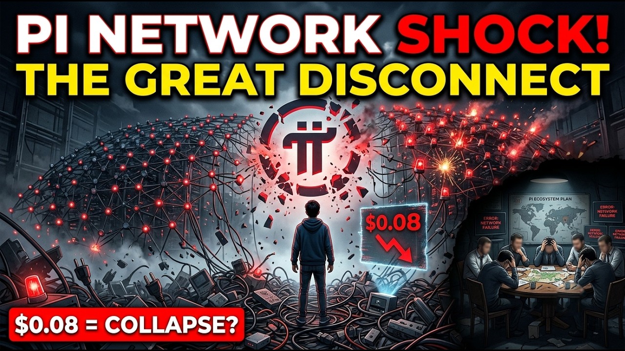 Шок в Pi Network: массовое отключение нод из-за цены в $0,08 | О чем думает команда разработчиков?