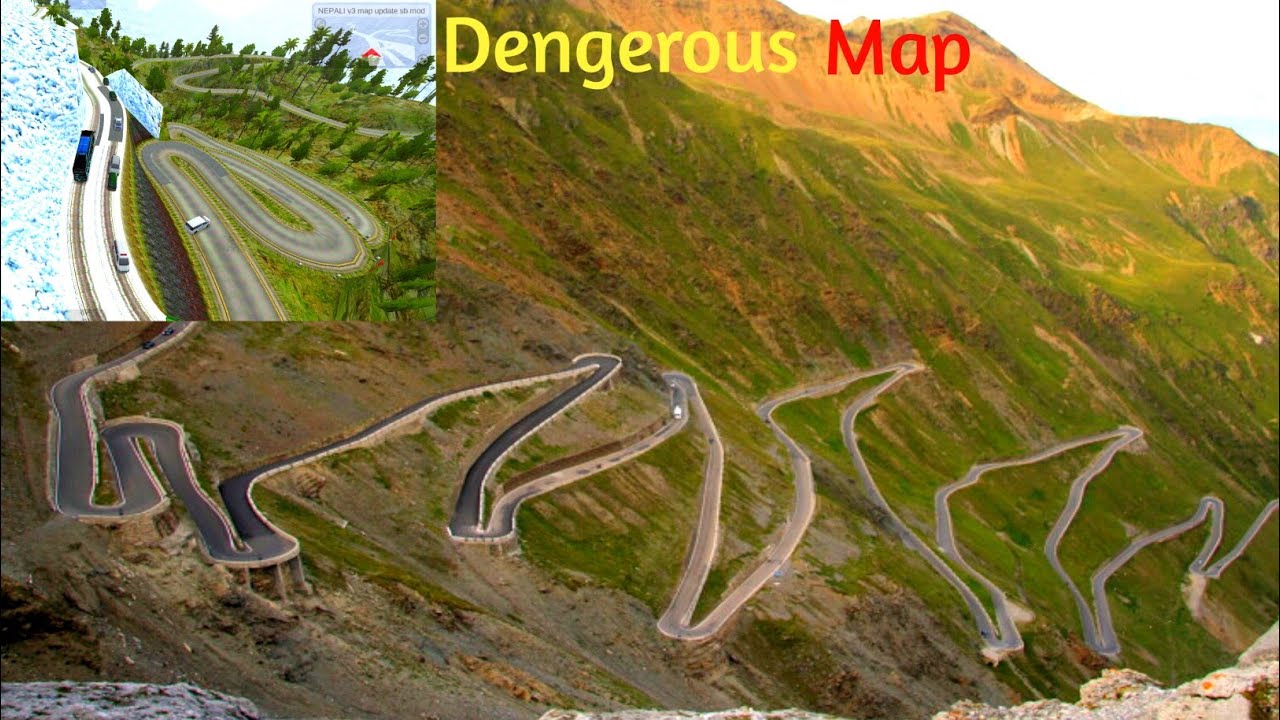 MOST DANGEROUS MOUNTAIN ROAD.