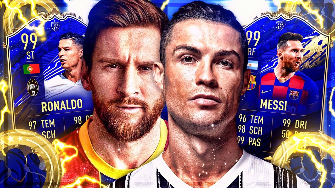 FIFA 20 : Cristiano Ronaldo 99 TOTY vs LIONEL MESSI 99 TOTY Squad Builder Battle 😱🔥