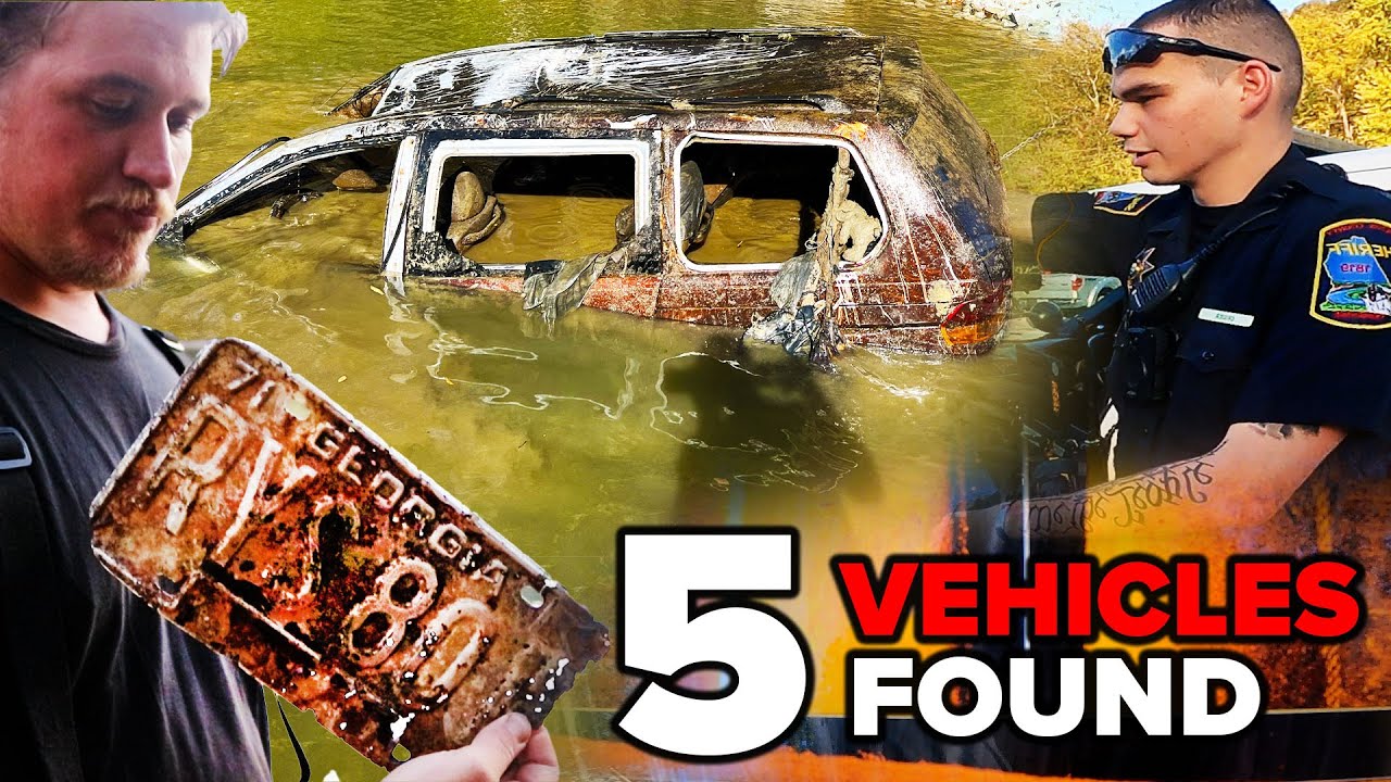 5 Vehicles FOUND After Searching Tennessee River