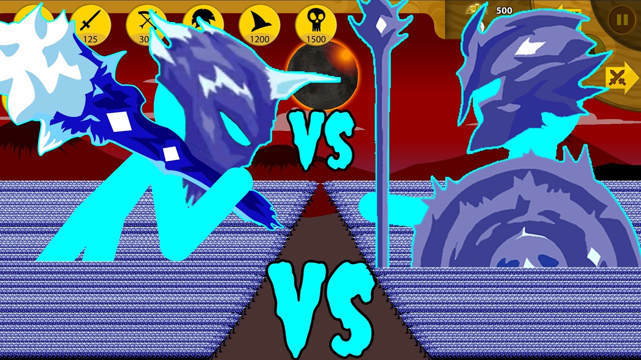 Army 9999 Ice Giant VS Spearton In Insane Map| STICK WAR LEGACY - KASUBUKTQ