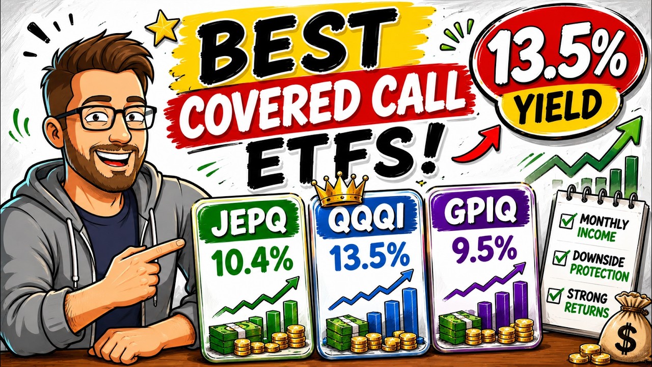 Najlepsze ETF-y typu Covered Call do budowania miesięcznego dochodu (GPIQ vs QQQI vs JEPQ)
