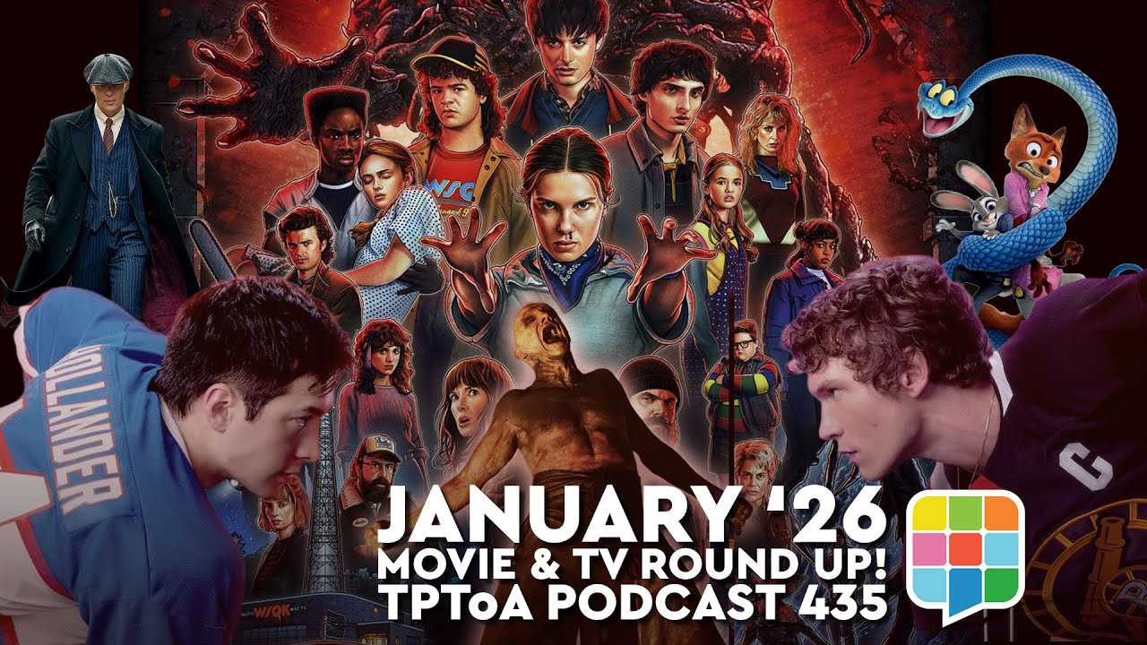 The Periodic Table of Awesome Podcast 435 - January '26 Movie and TV Roundup