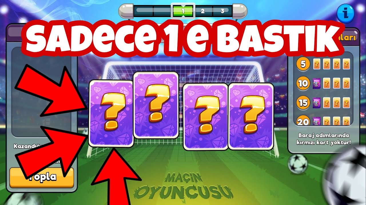 MAÇIN OYUNCUSUNDA SÜREKLİ 1 E BASARSAK NE OLUR | Kafa Topu 2