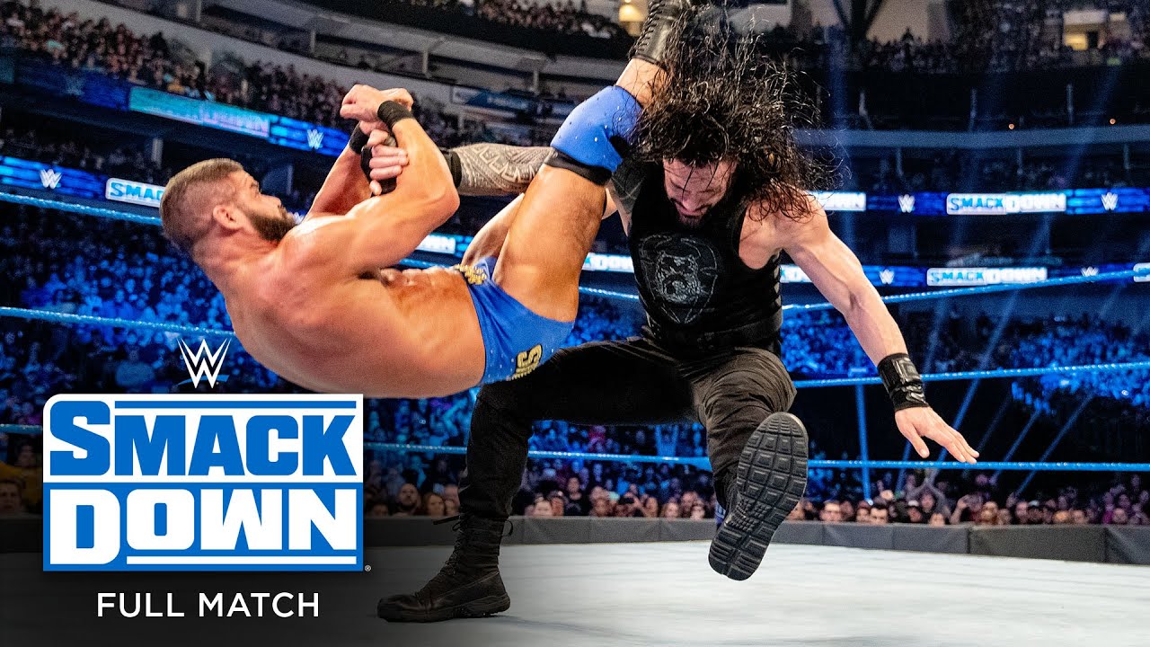 ПОЛНЫЙ МАТЧ — Рейнс и Усо против Корбина, Зигглера и Руда: SmackDown, 24 января 2020 г.