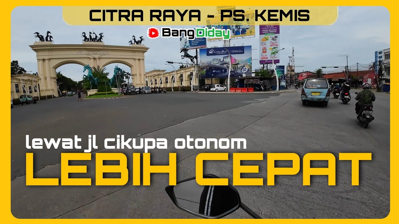 Jalan Alternatif Dari Cikupa Ke Pasar Kemis Tangerang