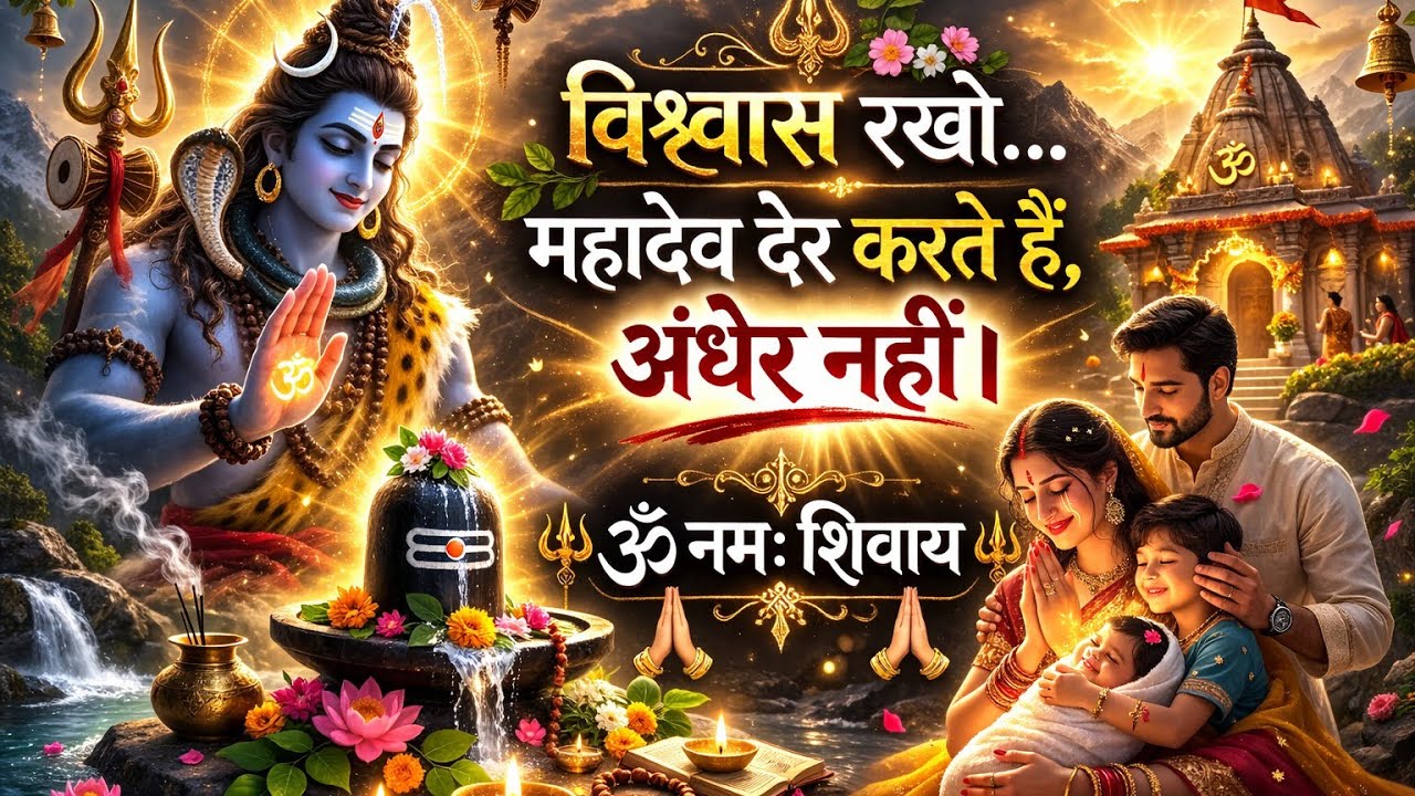 महादेव की कृपा से बदला भाग्य | औलाद सुख देने वाली प्रेरणादायक शिव कथा | Shiv Bhakti Katha