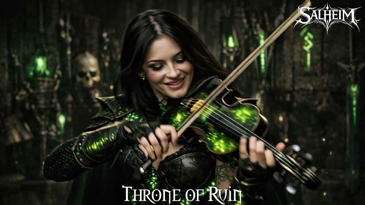 THRONE OF RUIN – Gothic Violin Metal Instrumental | Fantasy Gaming Music