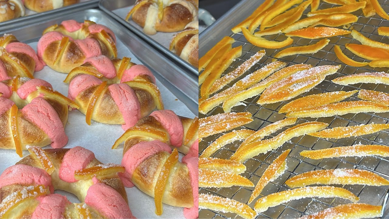 CASCARA DE NARANJAS CONFITADA PARA ROSCA DE REYES 