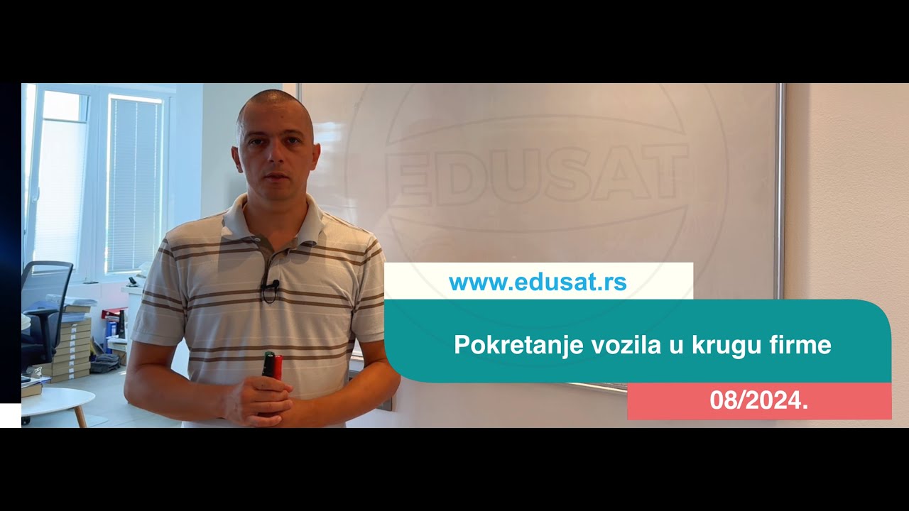 Pokretanje vozila u krugu firme
