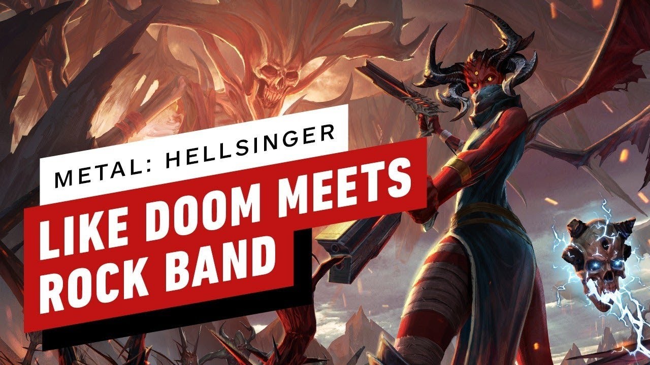 Metal: Hellsinger Is a Wild Doom-Rock Band Mashup