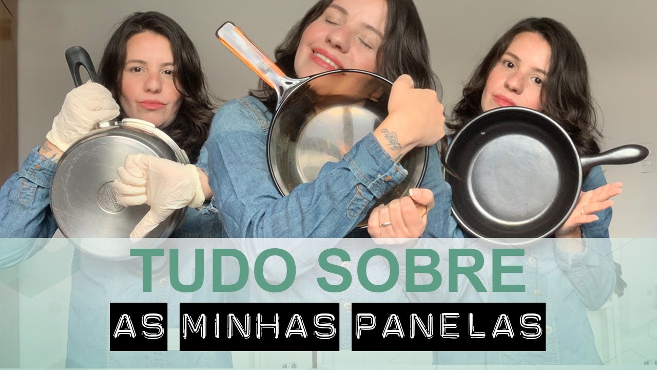 As panelas que uso e as panelas de Inox com níquel e cromo que eu evito | VIDA DE ALÉRGICA