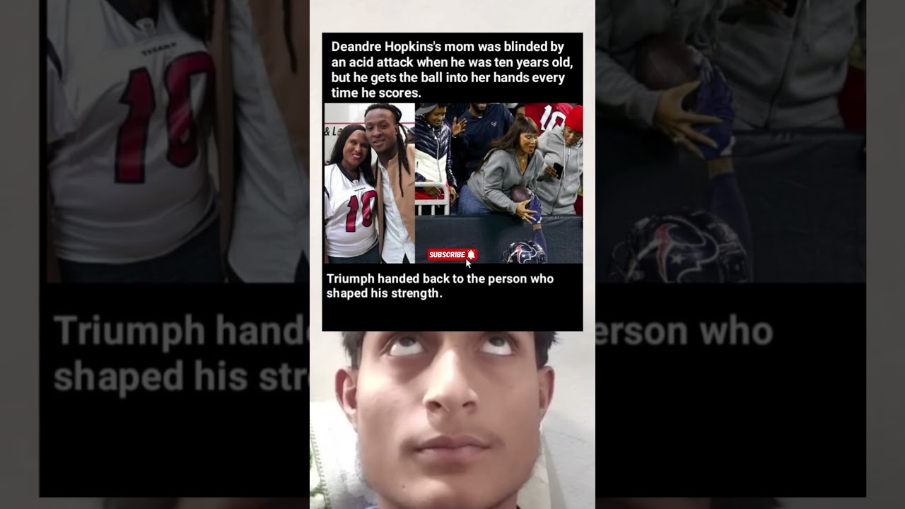 DeAndre Hopkins’s Touchdown Tribute 🏈 | Honoring His Mom After Acid Attack