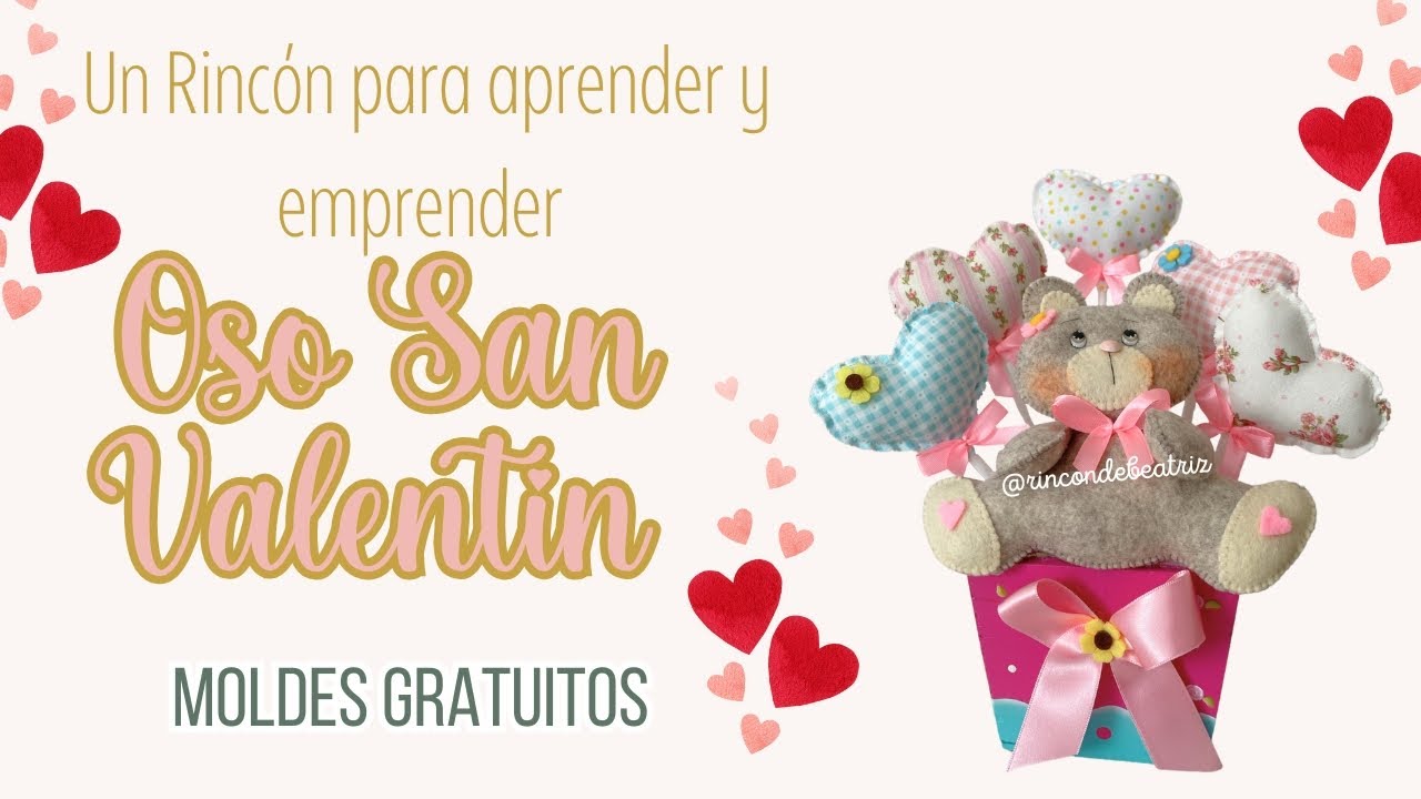 Regalo Oso para san valentin - #diy #sanvalentin #crafts  El Rincón de Beatriz -