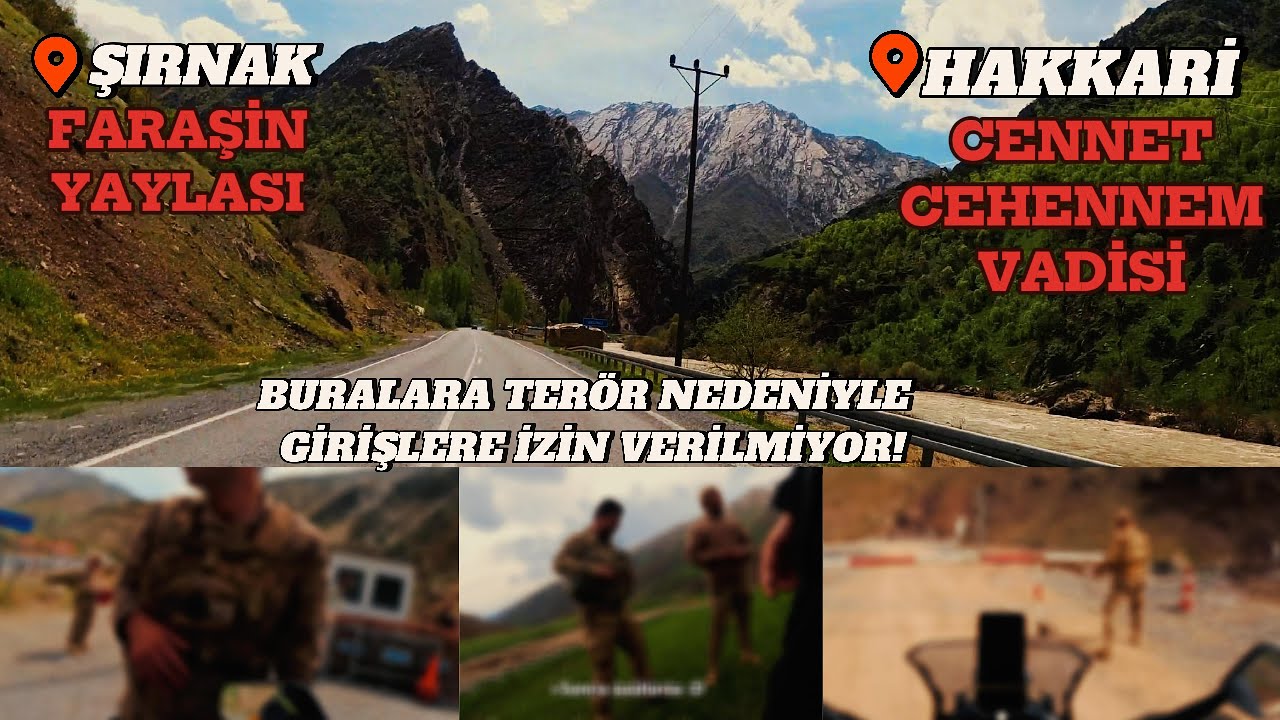 Hakkari | Şırnak | Cennet-Cehennem Vadisi | Faraşin Yaylası | Terör Var Mı? | Muhteşem Yollar ! 6/81