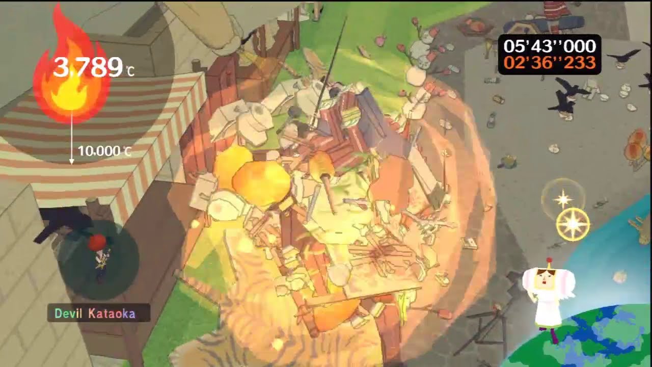 ‪Let's Play Katamari Forever ☆ Bonus 3: Devil Kataoka!