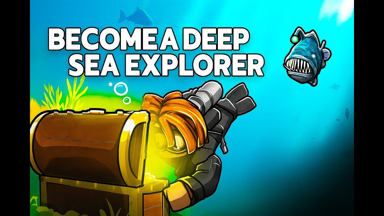 Aku Menejelajahi Laut Dalam di Become a Deep Sea Explorer - Roblox Indonesia