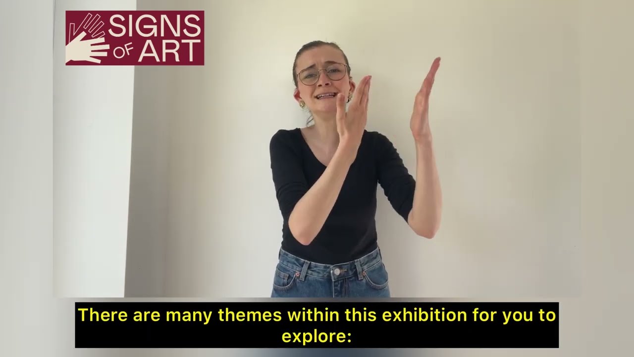 Introduction to Found Cities, Lost Objects: Women in the City British Sign Language (BSL)