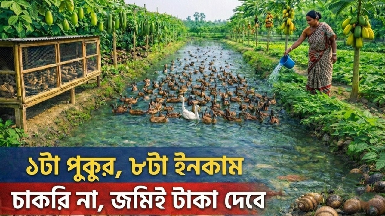 চাকরি নয়, নিজের জমিতেই হবে বাজিমাত | ১ বিঘা জমি থেকে মাসে লাখ টাকা আয় করার উপায়