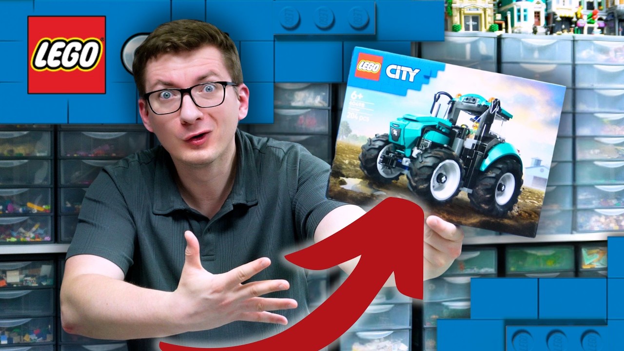 TRAKTOR 🌾 LEGO CITY 60498 / RECENZJA
