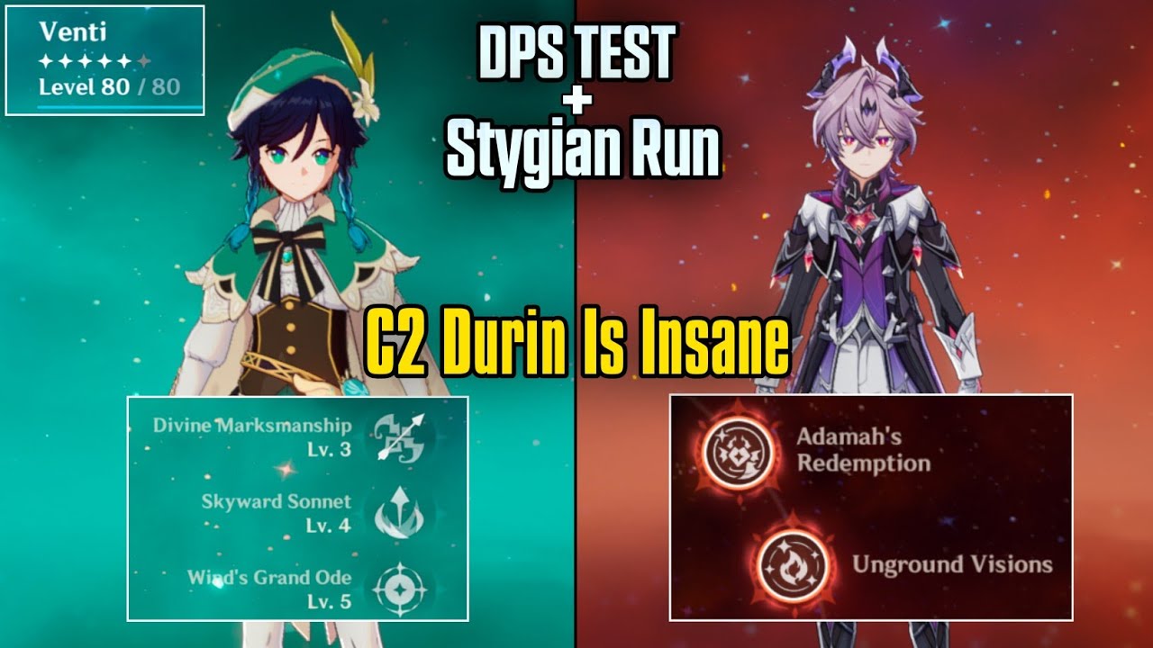 C0R0 Venti DPS test + Stygian Onslaught (Fearless) Run