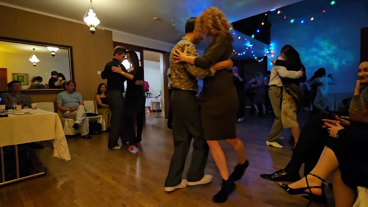 Saturday evening tango with 7 tango teachers  Part 3 Golden Tango Weekend, TDJ Henry Viiret Estonia