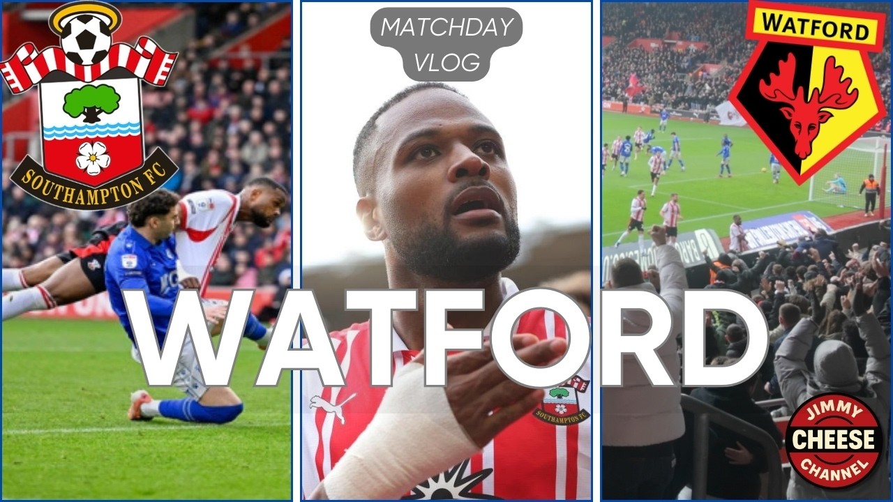 ONE MOMENT SAVED A BORING GAME! | Southampton vs Watford Vlog