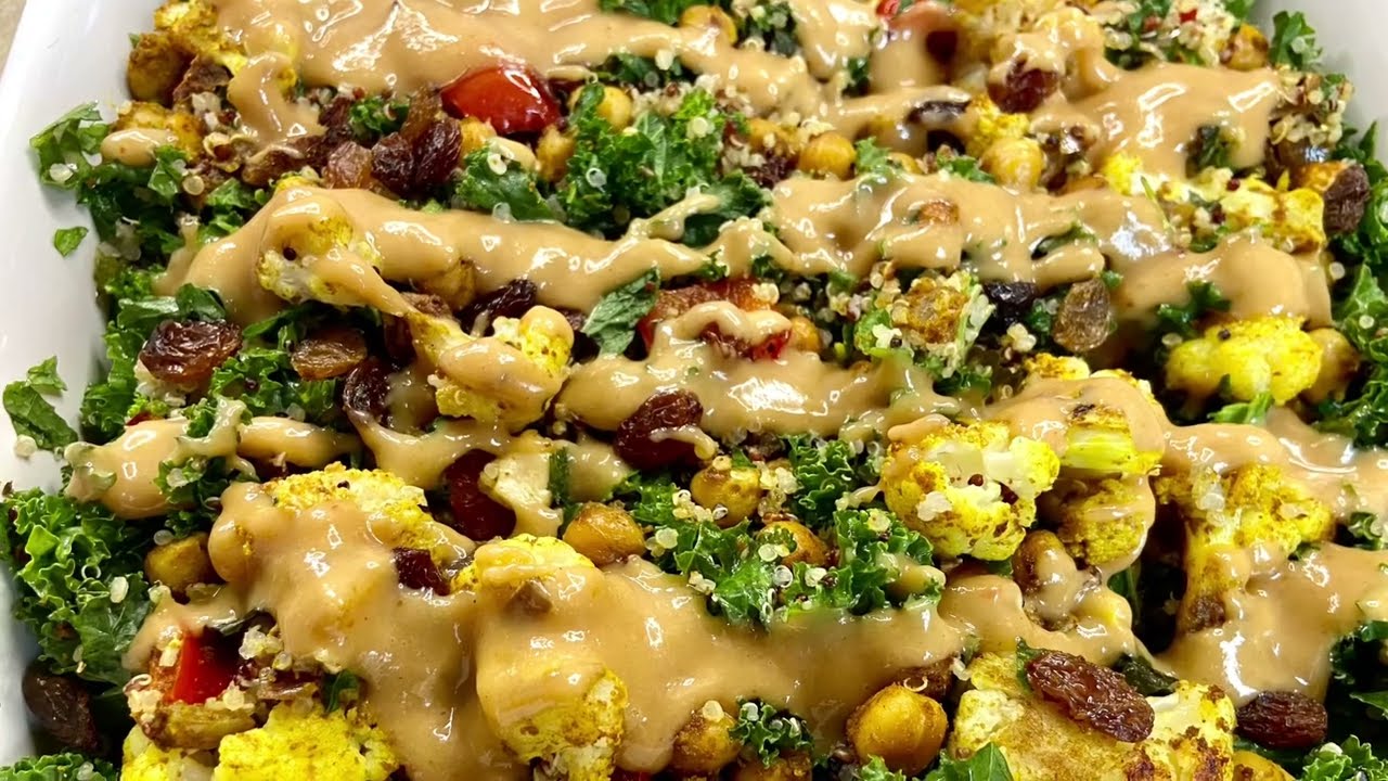 How to make warm roasted Quinoa salad/ healthy protein packed Quinoa recipe / how to cook Quinoa