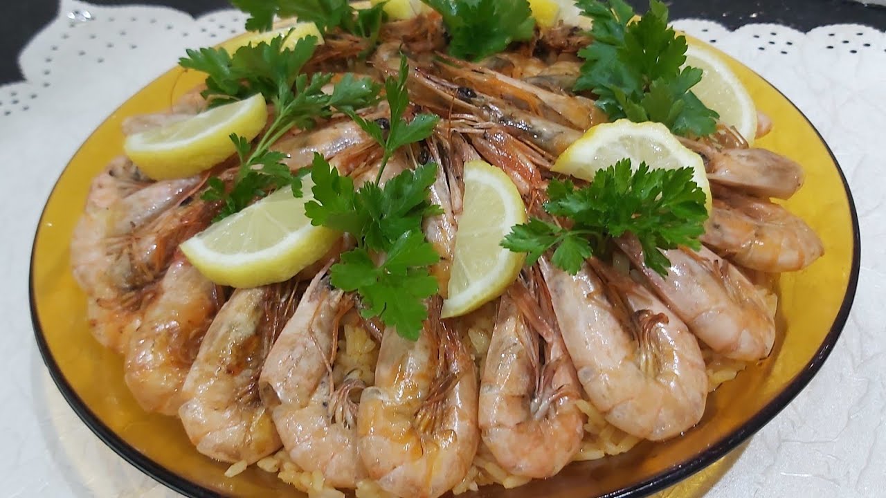طبق قمة فالروعة روز بالكروفات 🦐🦐 احسن من المطاعم جربوه وردولي الخبر