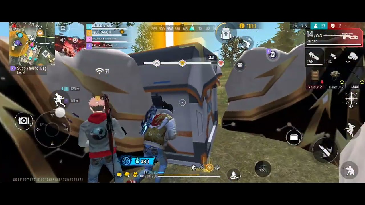 6 kill with br ranked with squad