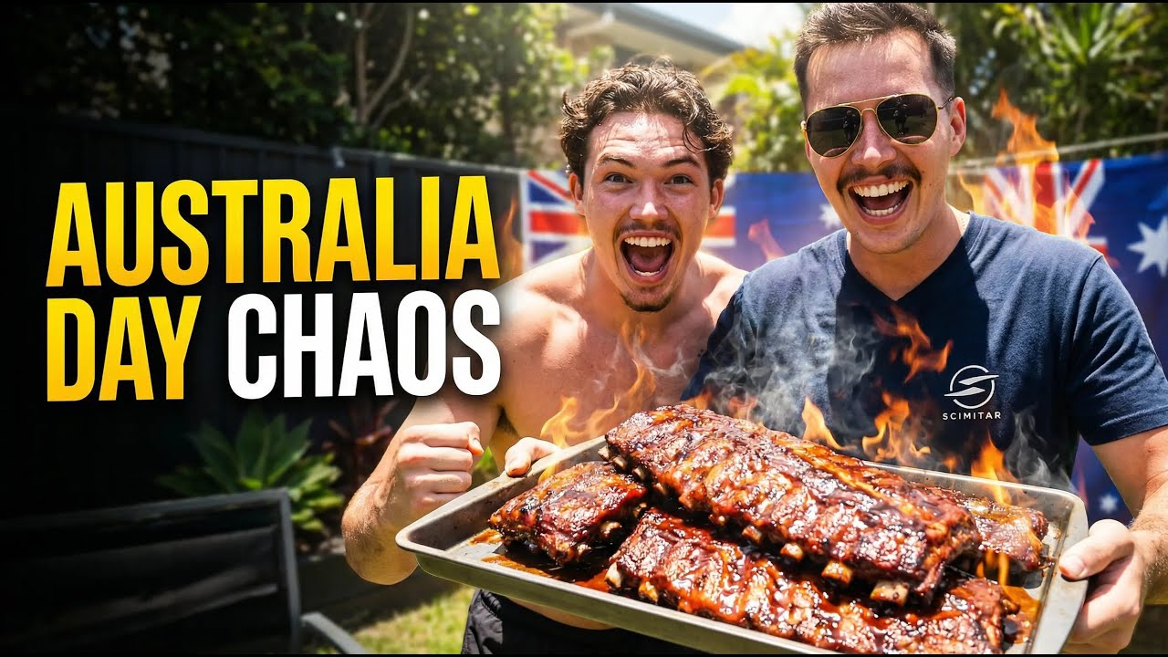 Fitness Vs Ribs | Australia Day Chaos
