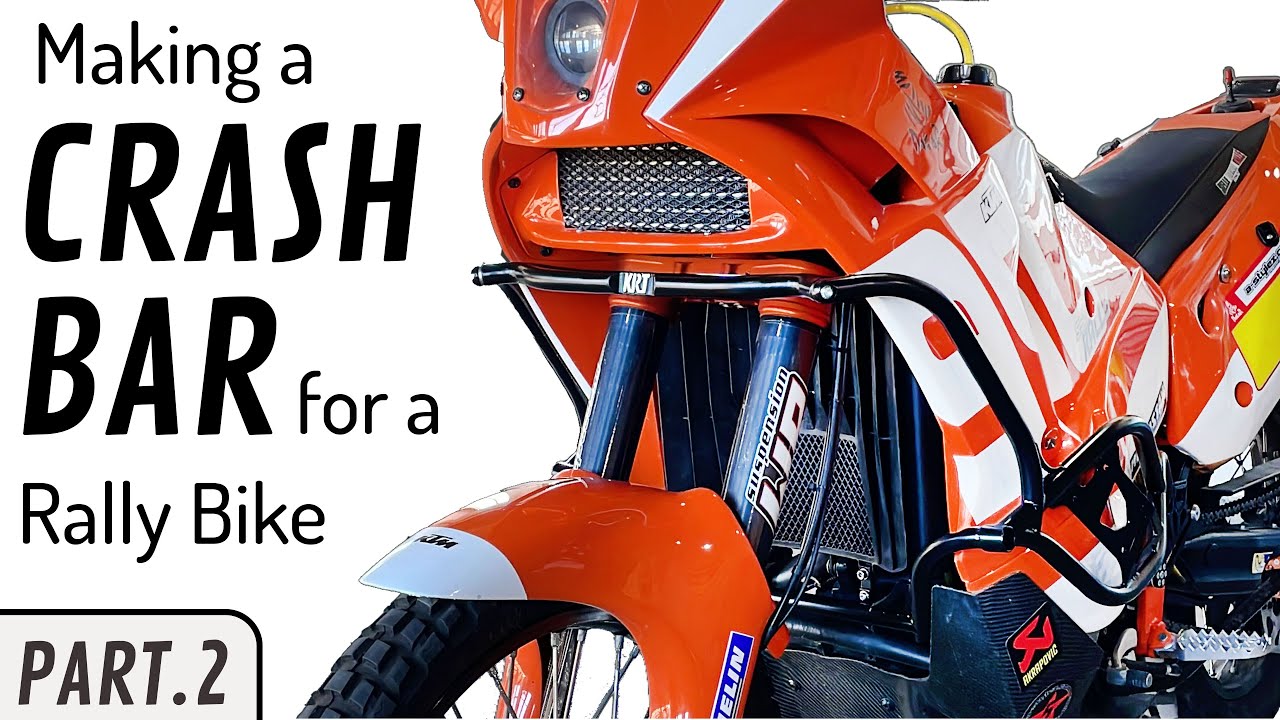 Making Crash bar for a Rally Bike | Part. 2