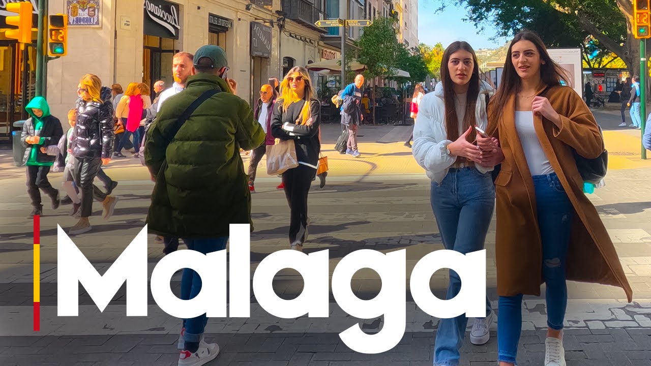 Walking tour of Malaga Spain | beautiful city Update March 2023 | Costa del sol [4k]