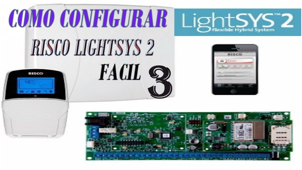 tutorial de como programar  risco lightSYS 2 tiempos de entrada y salida p3