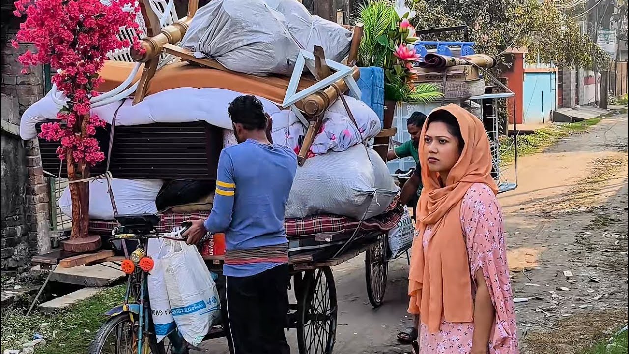 আল্লাহর দান দুই পার উপর দাড়ায় থাইকে বাসা পালটাইলাম🥺 