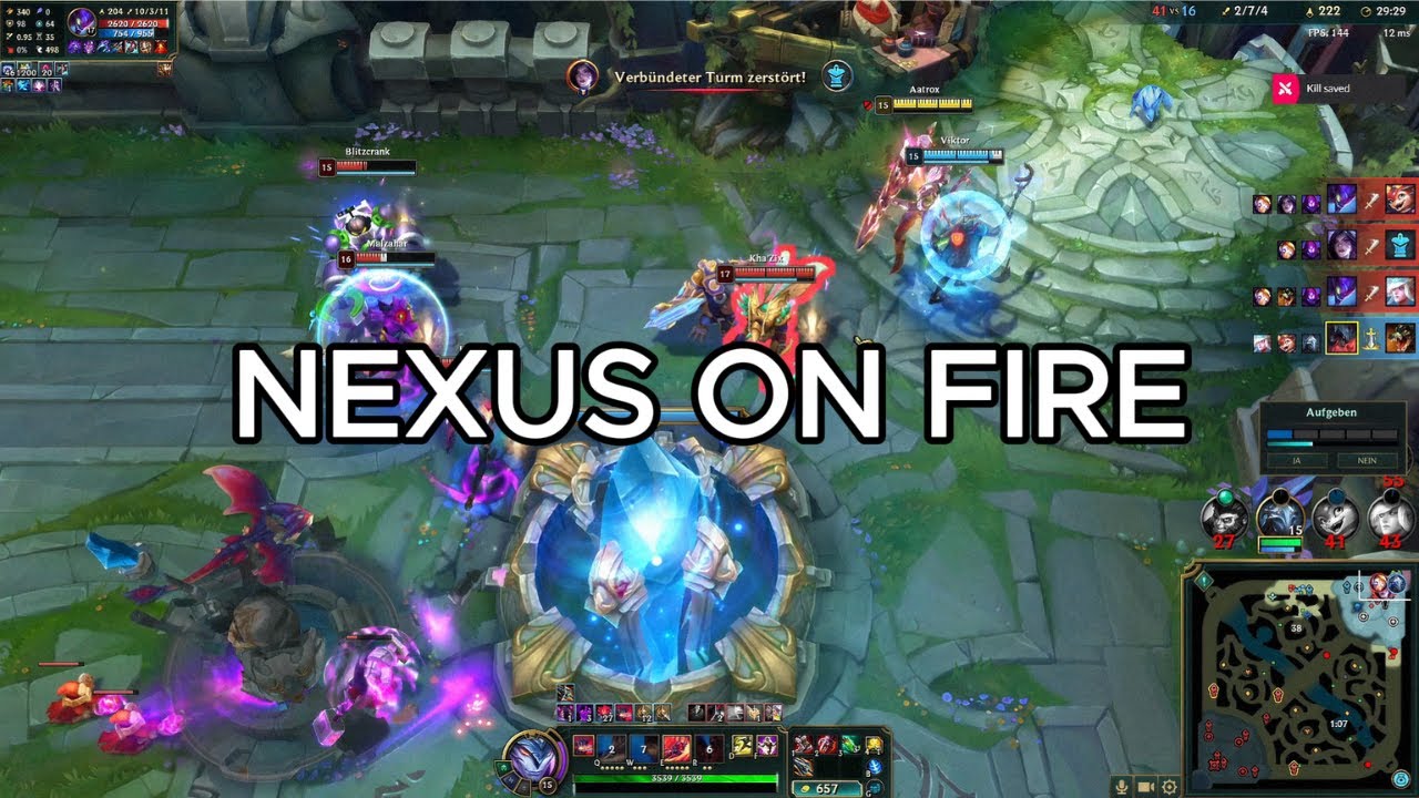 Nexus On Fire, But We Won XD