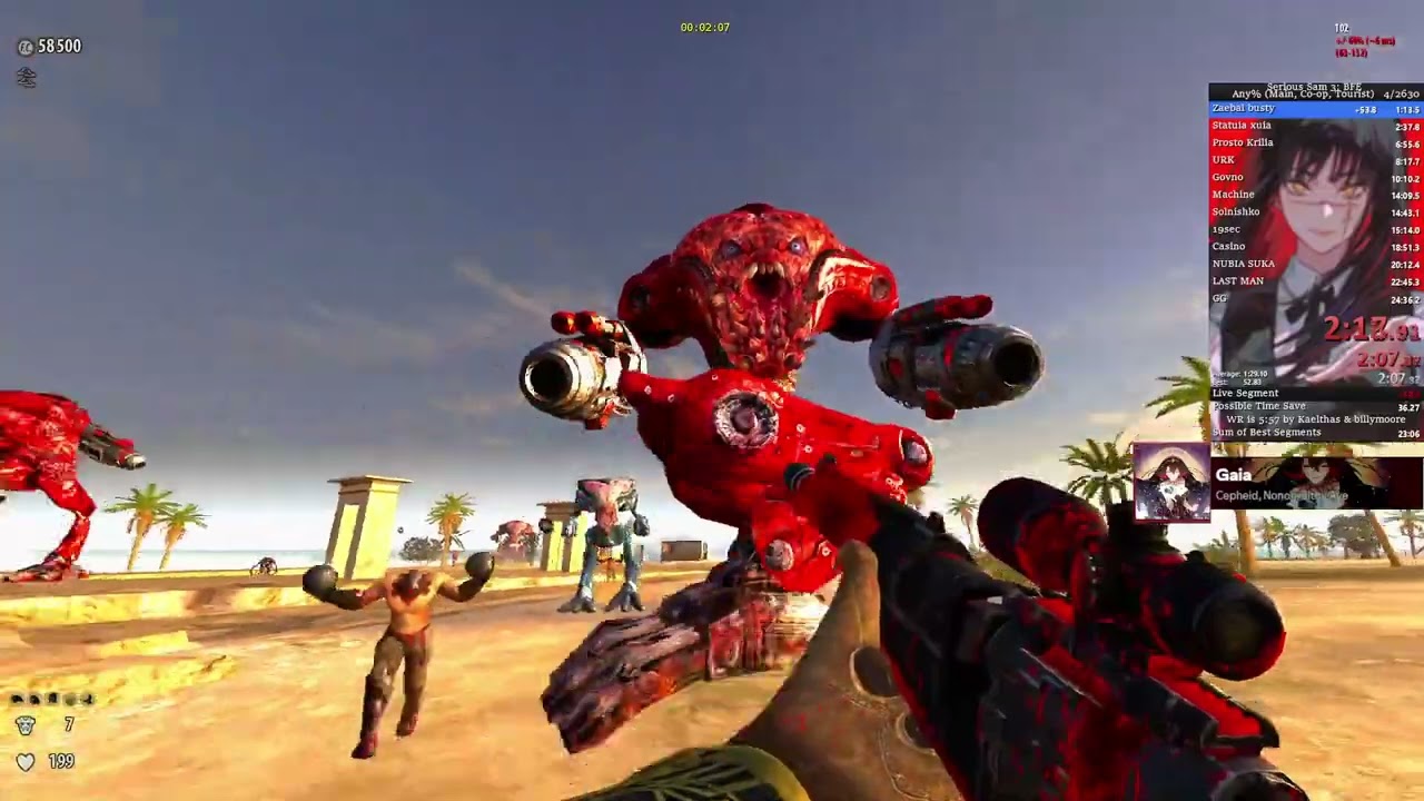 Serious Sam 3: BFE (World Record) JOTN Co-op 5:21.45 speedrun ANY%