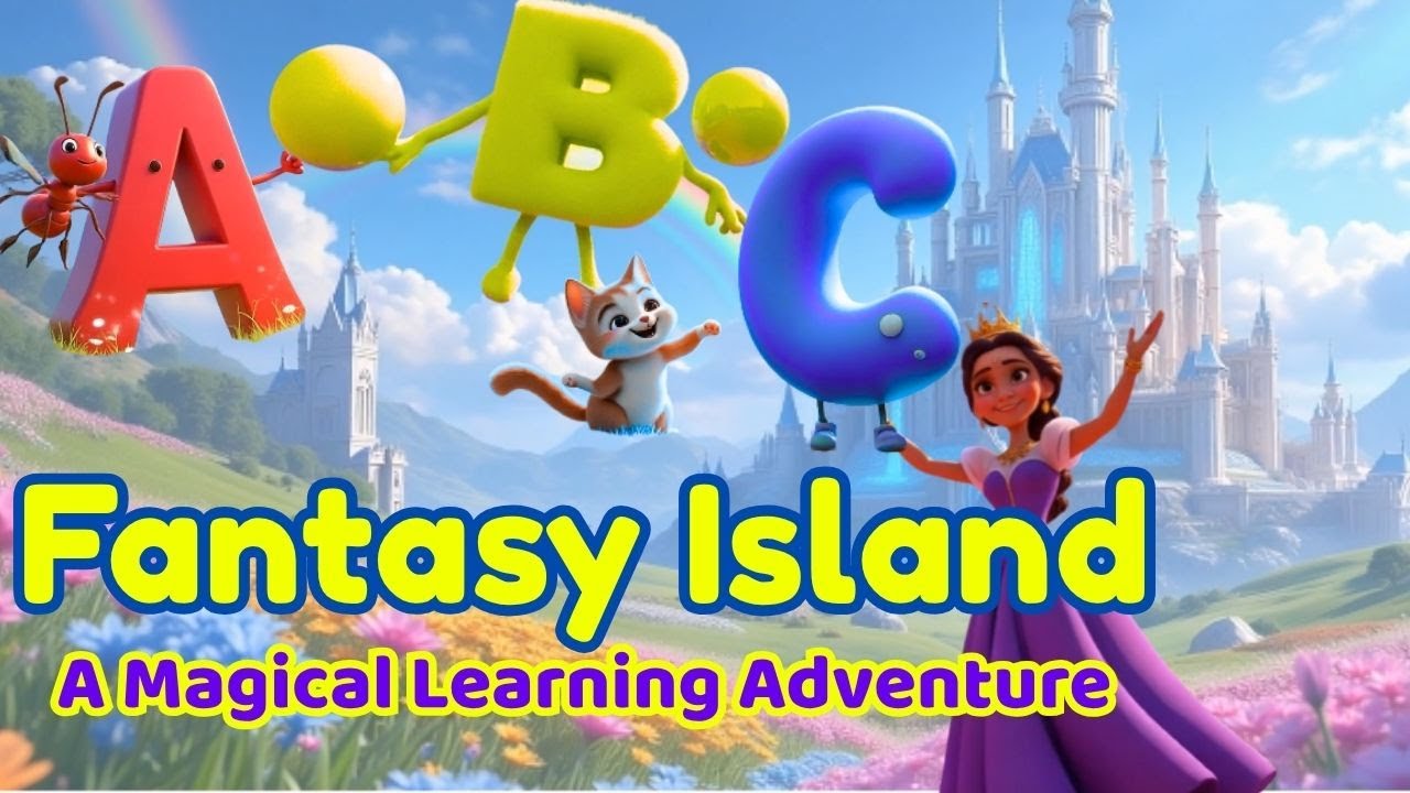 ABC学ぼう| ABC Fantasy Island  [ Learn ABC ]
