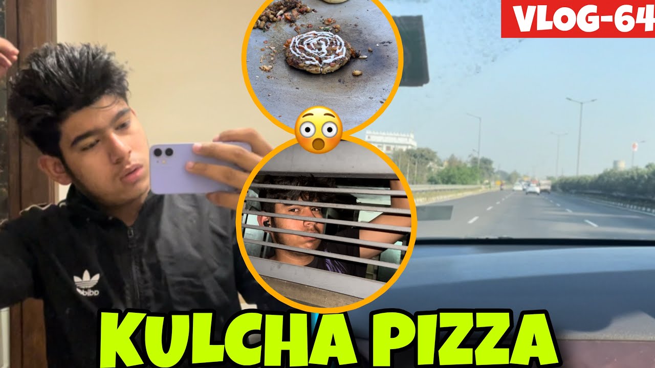 KULCHA PIZZA || 😳👀 || (VLOG-64) || MIXNK 