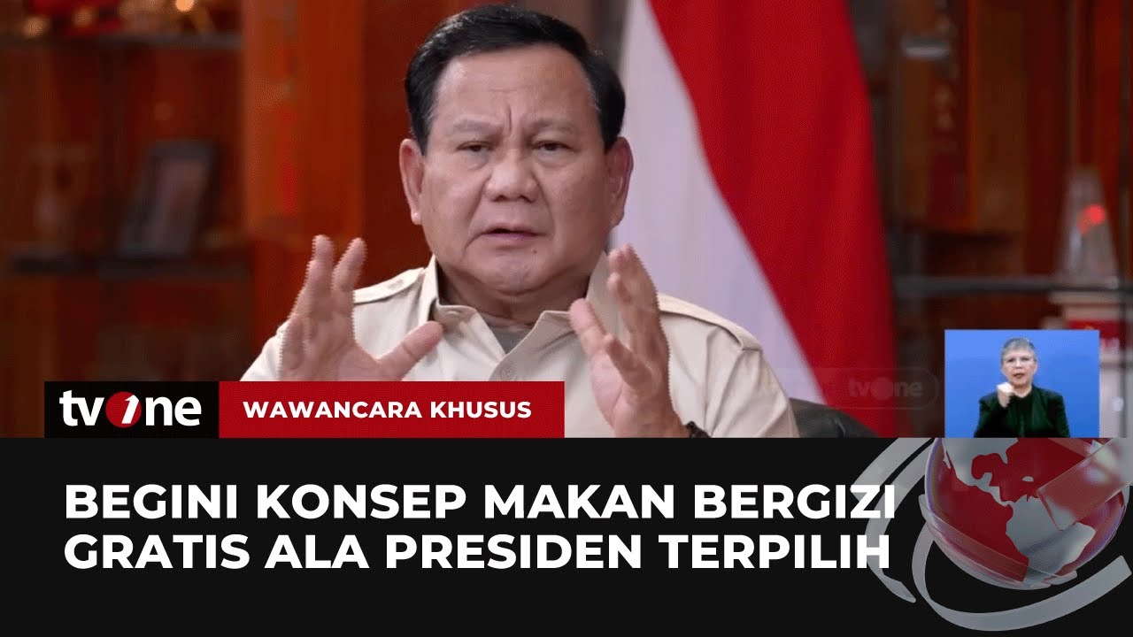Prabowo akan Libatkan Masyarakat untuk Sukseskan Program Makanan Bergizi Gratis untuk Anak-anak