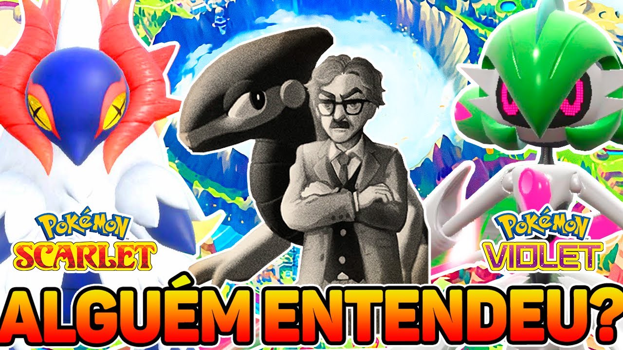 SOBRE A ÁREA ZERO E PARADOXOS... A História escondida de Pokémon Scarlet & Violet!!