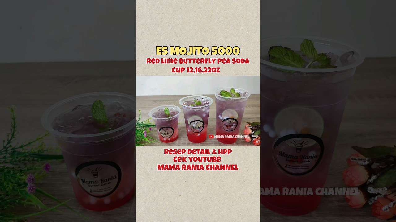 IDE JUALAN DEPAN SEKOLAH| MOJITO 5000AN| MINUMAN KEKINIAN 2024