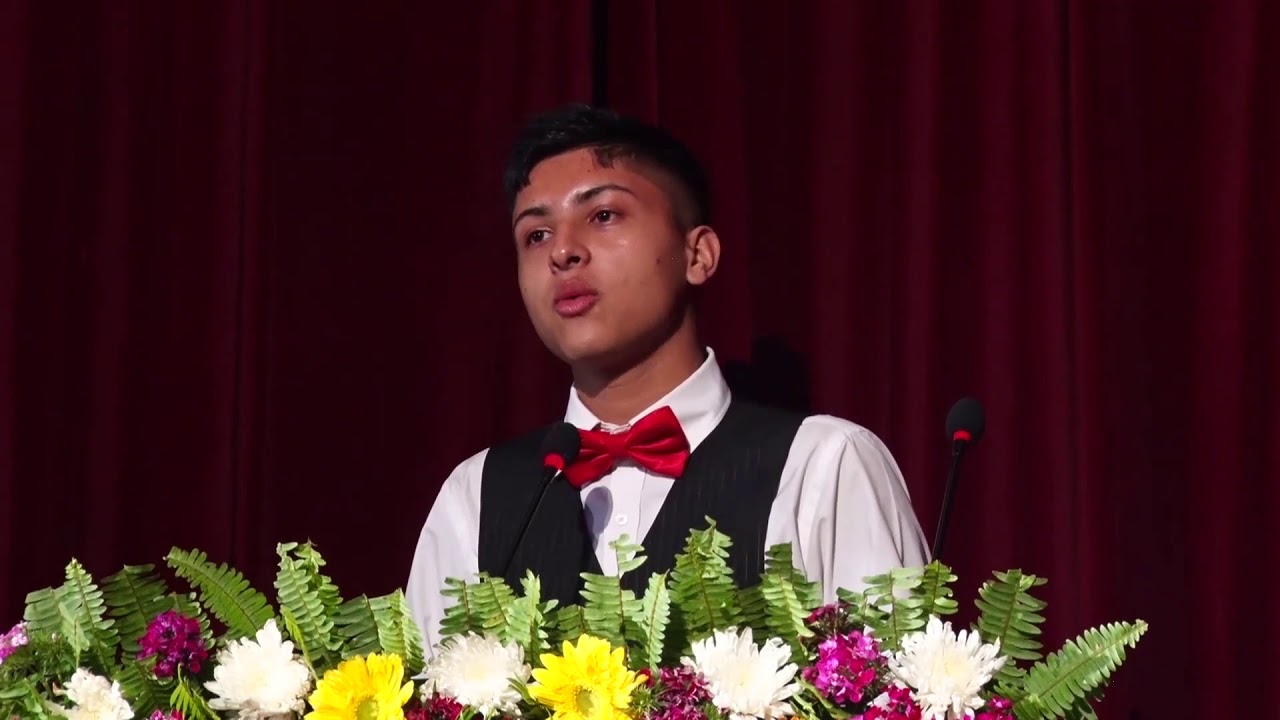 Welcome Speech by Nishan Neupane, GCM Farewell 2074