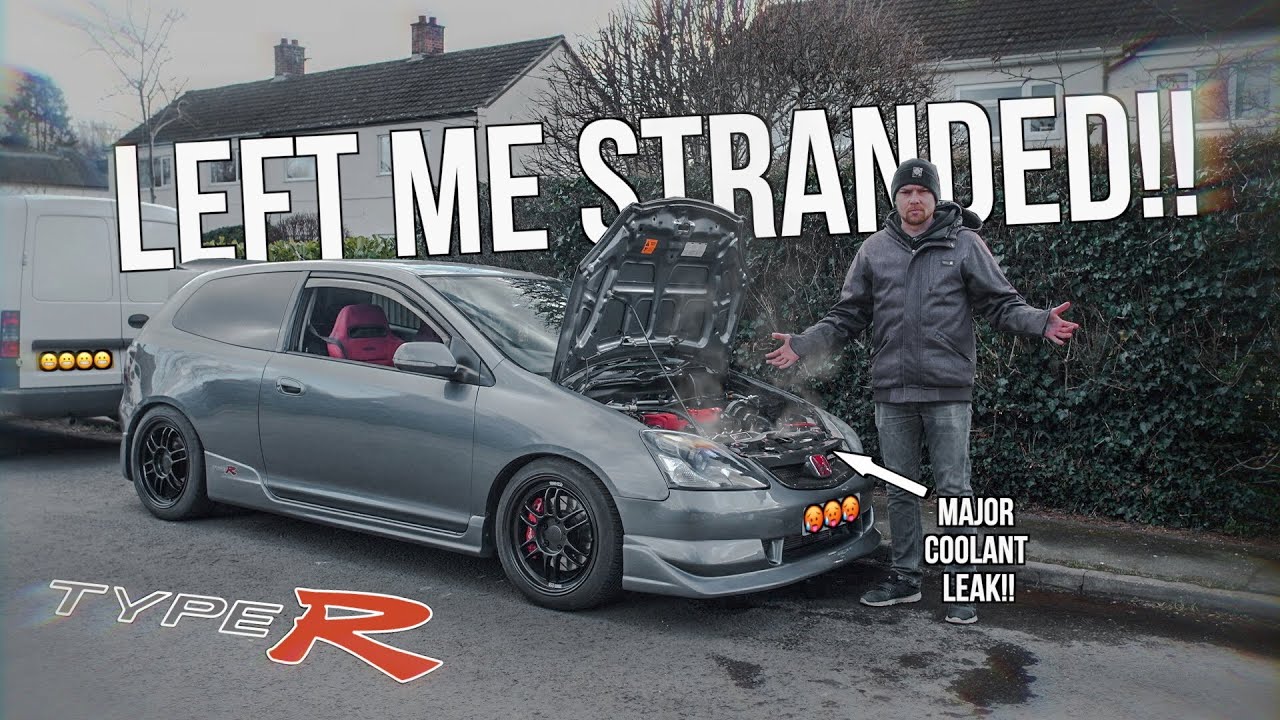 I Had To Abandon My Civic Type R EP3!! Extended Coolant Hose Install And Coolant Change