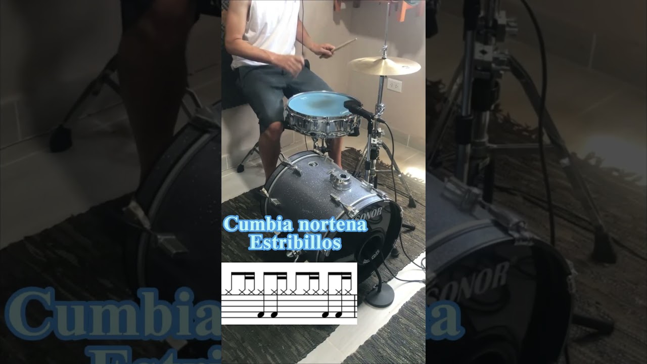 Ritmo 1 de cumbia + variaciones de bombo 🎶Set minimalista | Parte 2 🥁 
