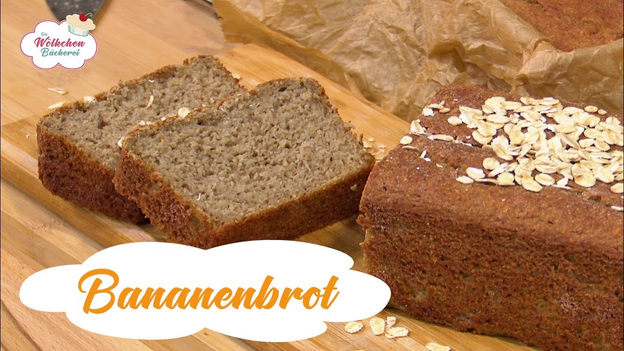 Bananenbrot - leicht, gesund und lecker. Mit wenigen Zutaten ein kalorienarmes Brot. (WW geeignet)