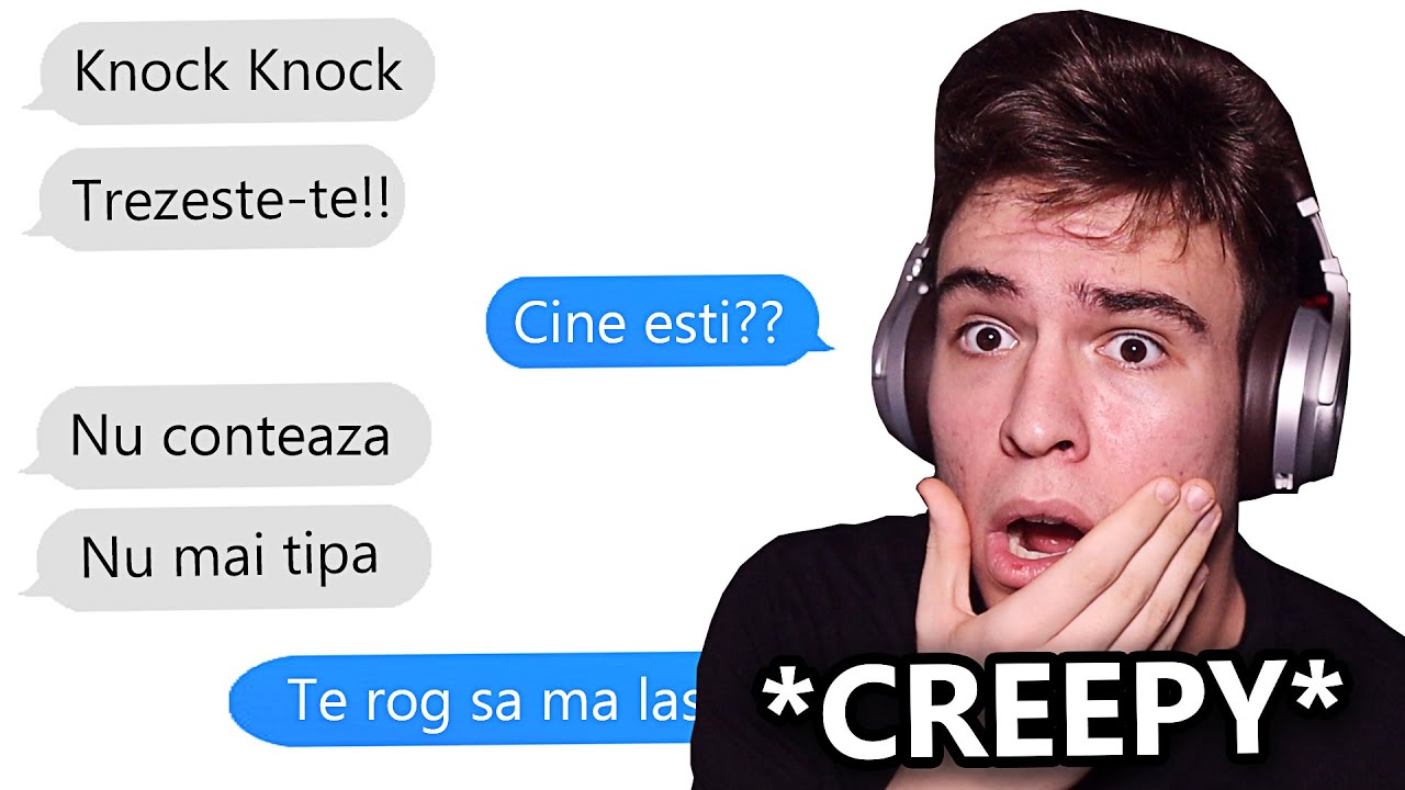 CELE MAI CREEPY MESAJE TRIMISE IN TOAMNA 2021 !