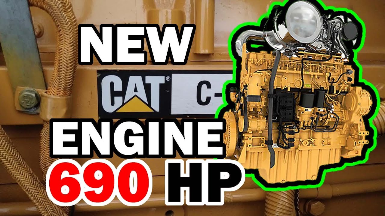 Новый двигатель Cat, призванный заменить C15... Cat C13D, мощностью 690 лошадиных сил.